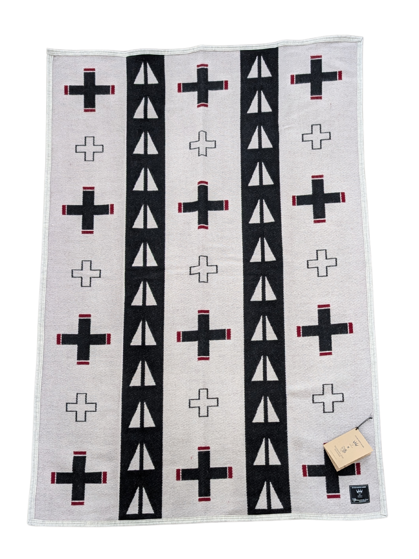 Faribault X Dyani White Hawk Blankets