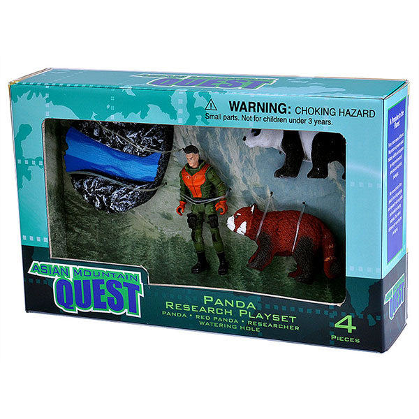 Asian Mountain Quest Panda Adventure Playset