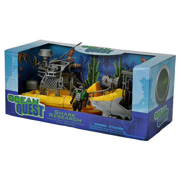 Ocean Quest Shark Research Playset