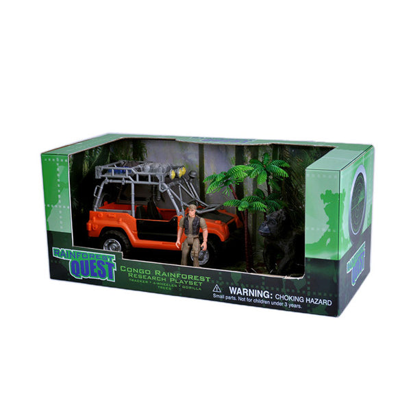 Rainforest Quest Gorilla Congo Playset
