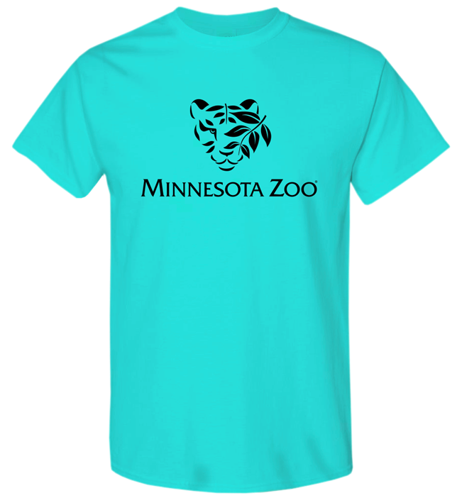 Tiger Logo YOUTH T-Shirt - Scuba Blue w/ Black Logo