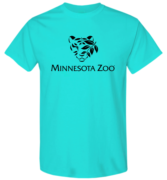 Tiger Logo YOUTH T-Shirt - Scuba Blue w/ Black Logo
