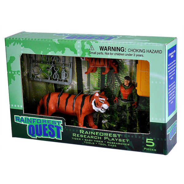 Rainforest Quest Tiger Adventure Playset
