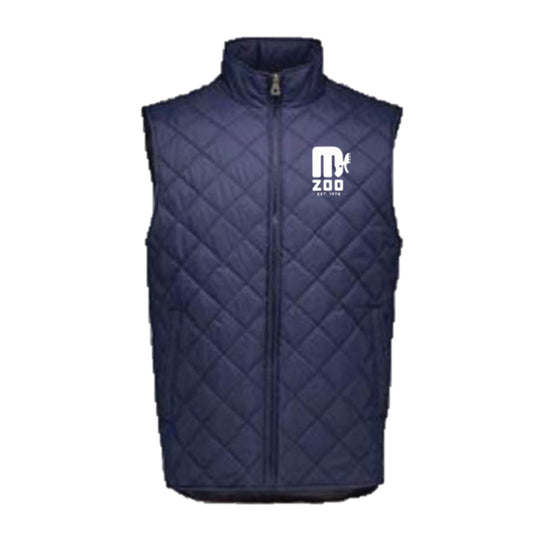 Retro Moose Logo Quilted Adult Vest