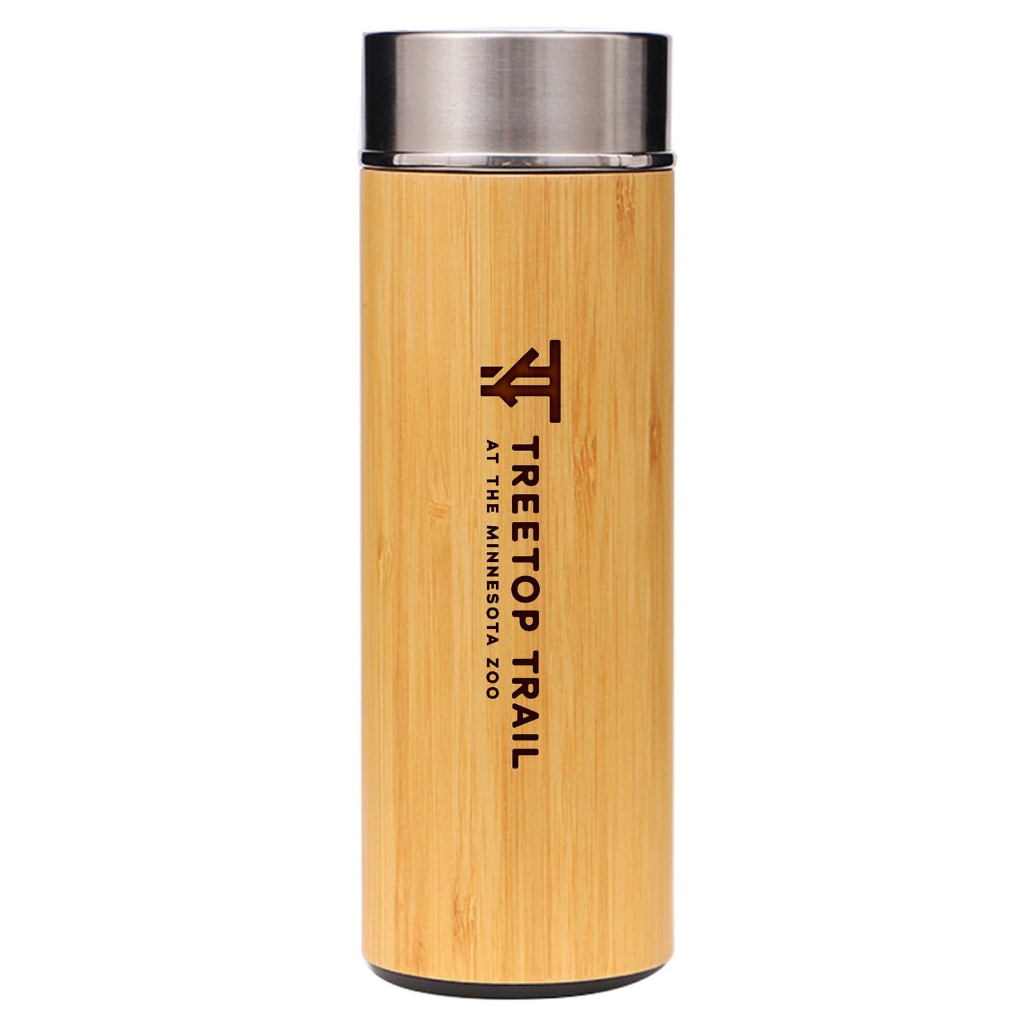 Treetop Trail Logo Insulated Bamboo Tumbler 16oz